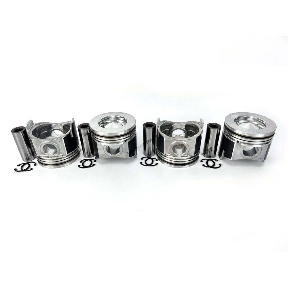 4 PCS 1J705-21111 Piston For Kubota V2607 V2607-CR Engine Part