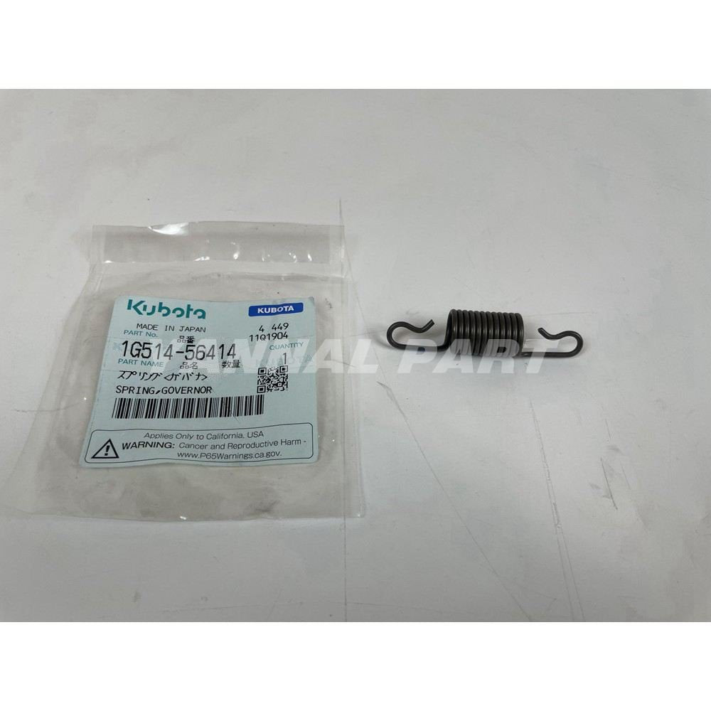 SPRING GOVERNOR 1G514-56414 Fit For Kubota V3300 Engine