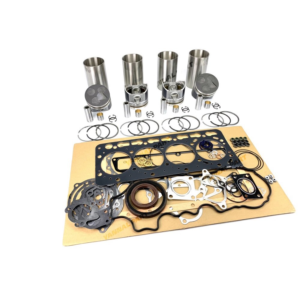 New Kubota V3600 Overhaul Kit With Full Gasket Set