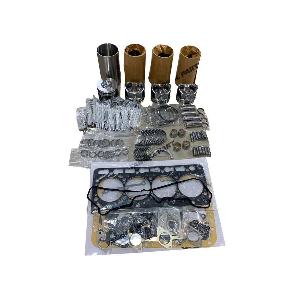 4x V3800-DI Engine Overhaul Rebuild Kit For Kubota diesel Engine