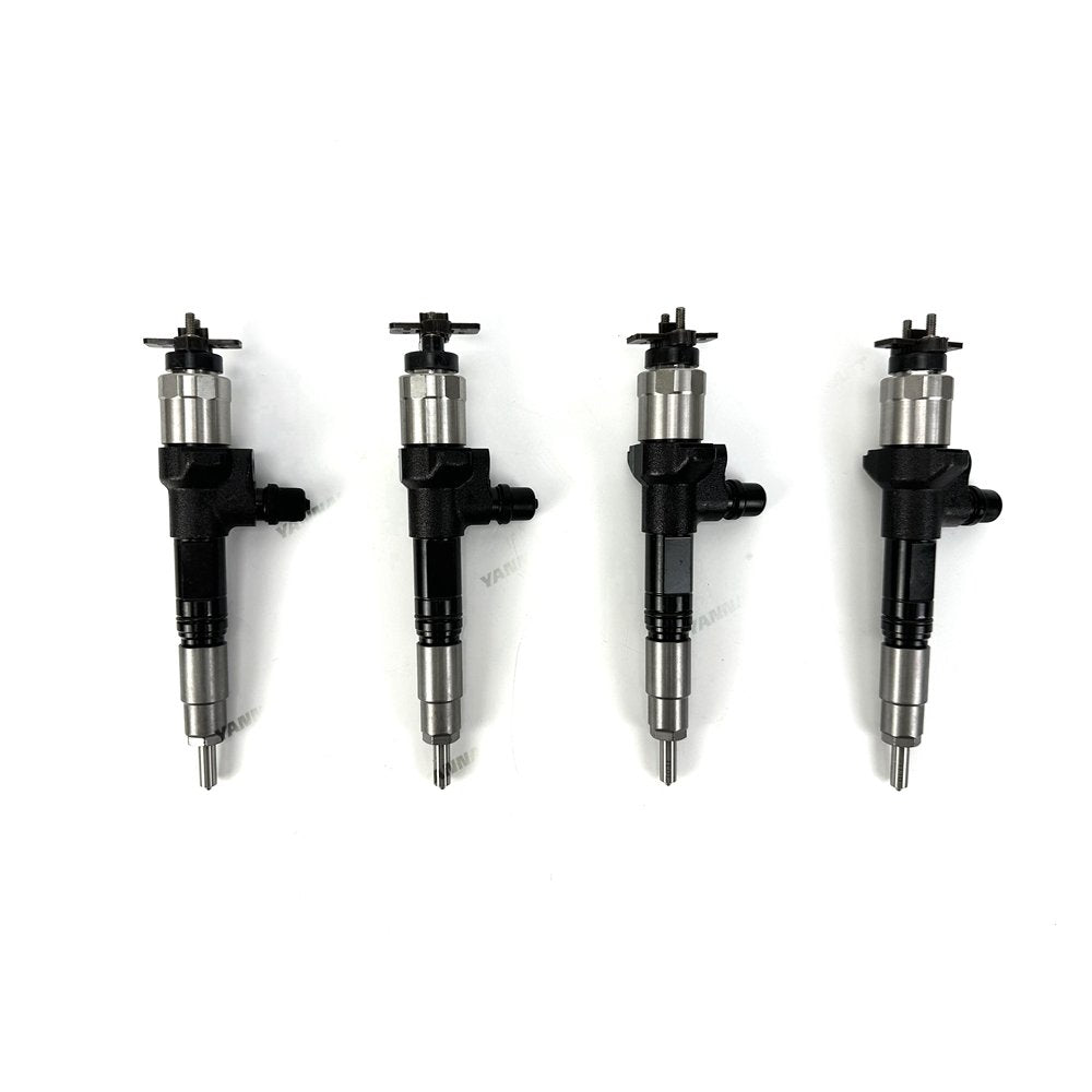 4 PCS 095000-7510 Injector For Kubota V6108 Engine Part