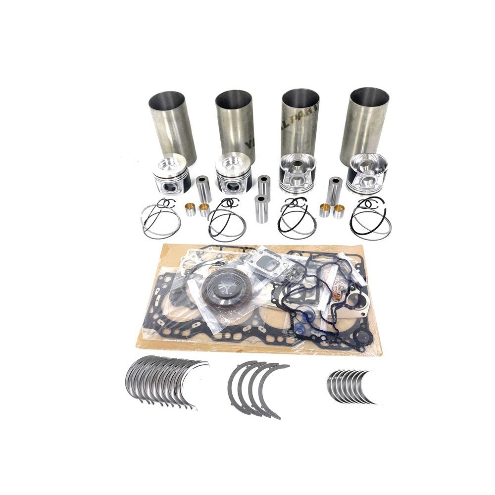 V6108 Overhaul Rebuild Kit With Gasket Kit Bearing Set For Kubota Diesel Engine
