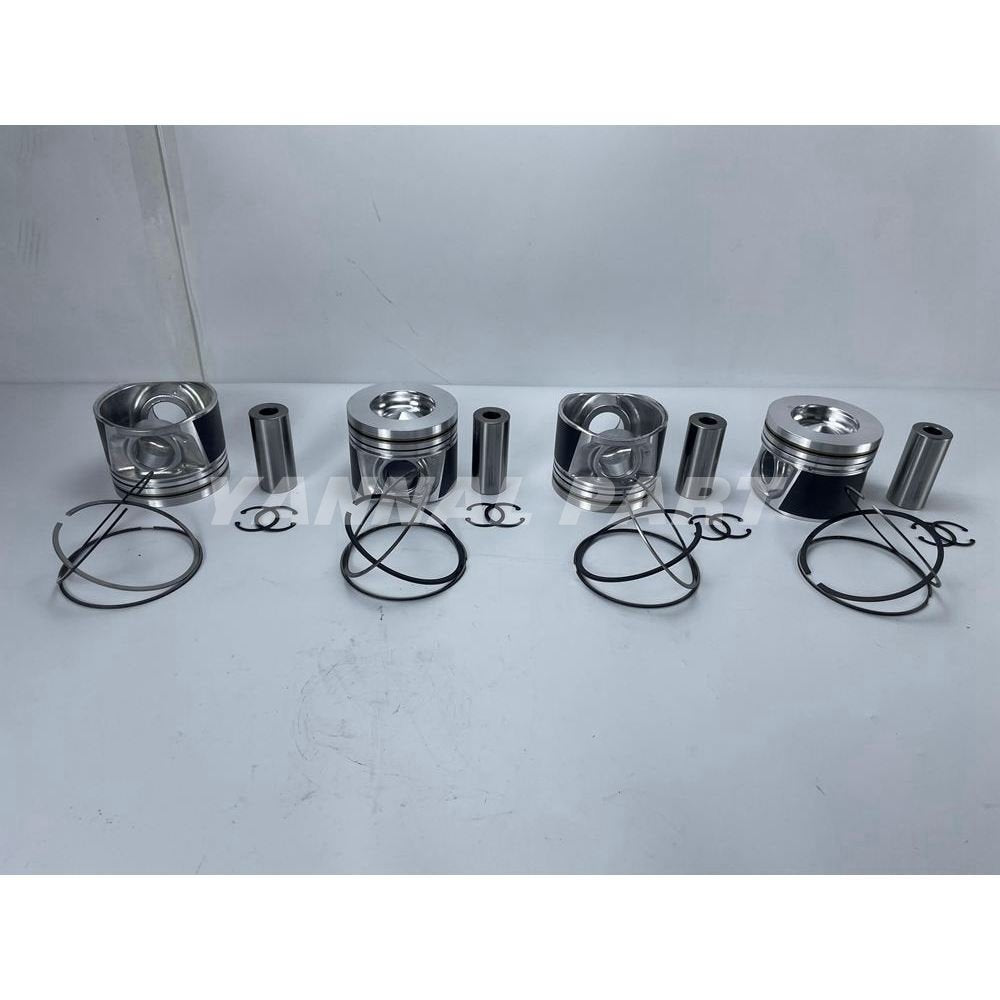 Piston Kit Fit For Kubota V6108 Engine