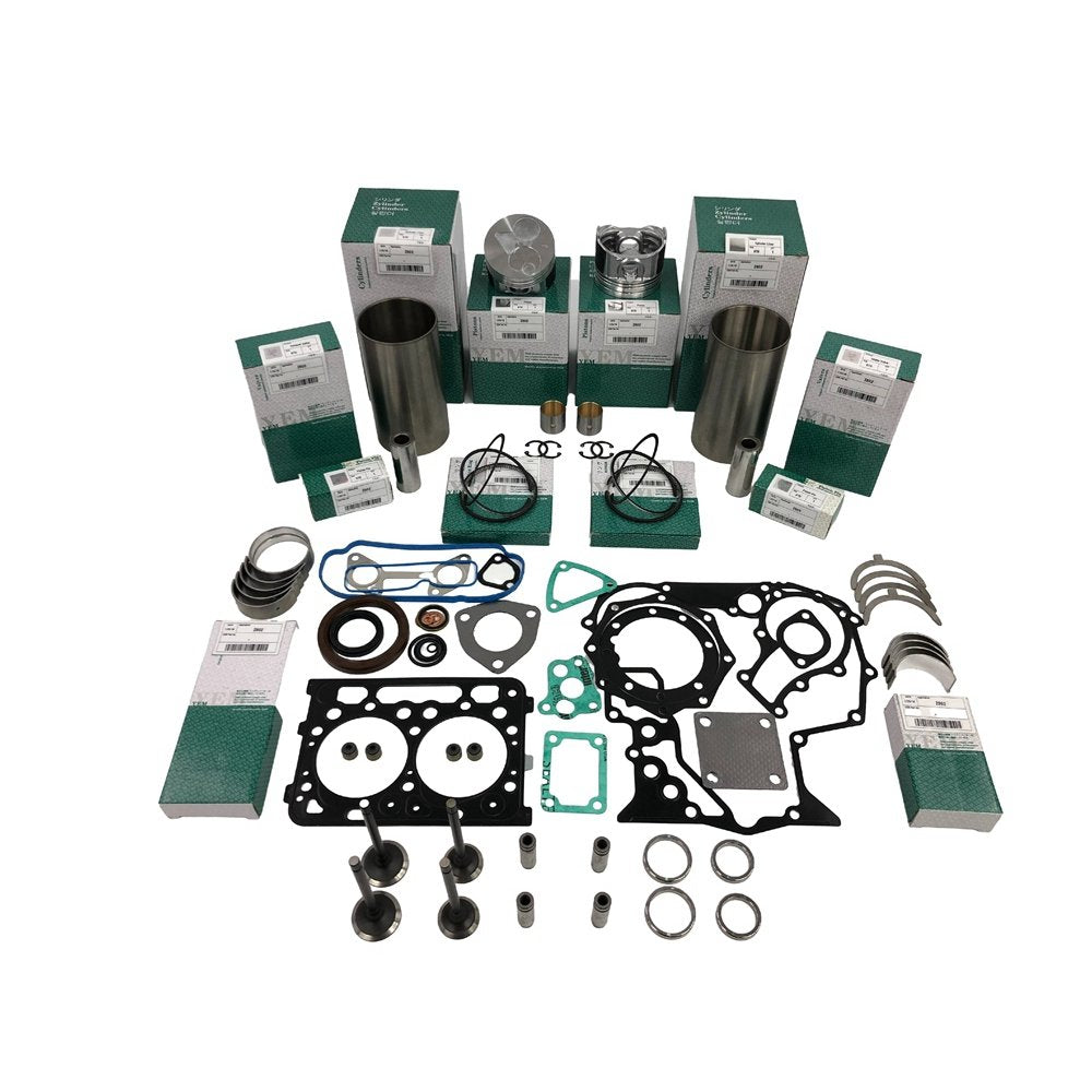 For Kubota Z602 Overhaul Rebuild Kit With Gasket Set Bearing