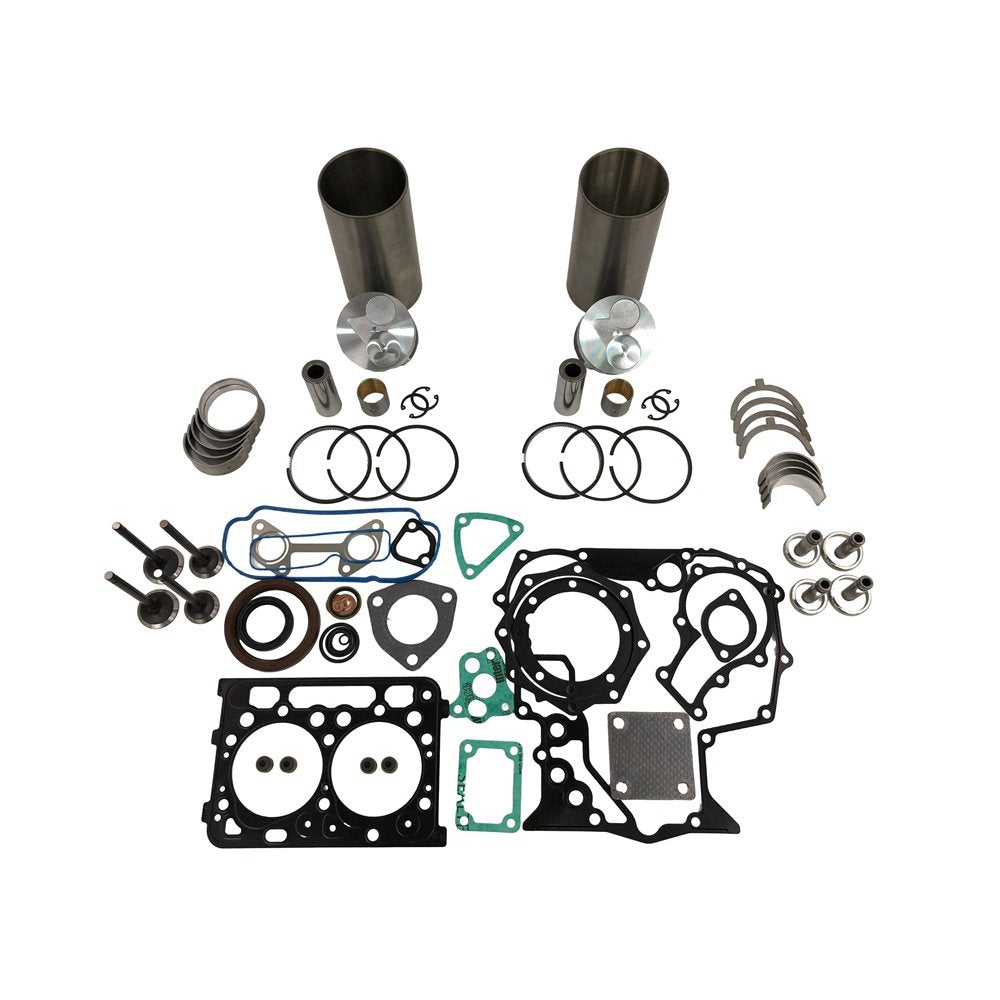 For Kubota Z602 Overhaul Rebuild Kit With Gasket Set Bearing