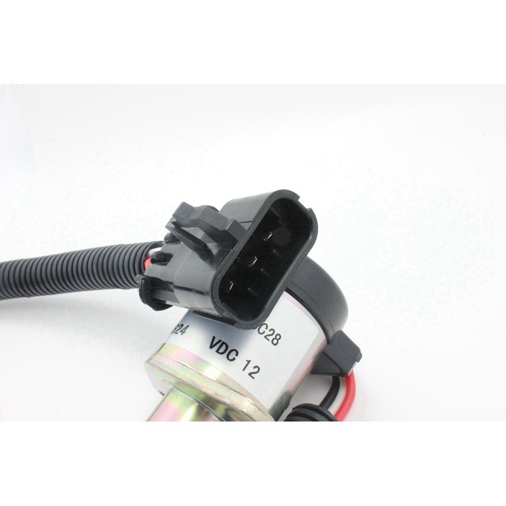 For Kubota Shutdown Solenoid 1503ES-12A5UC9SCC28 Excavator Engine Spare Parts