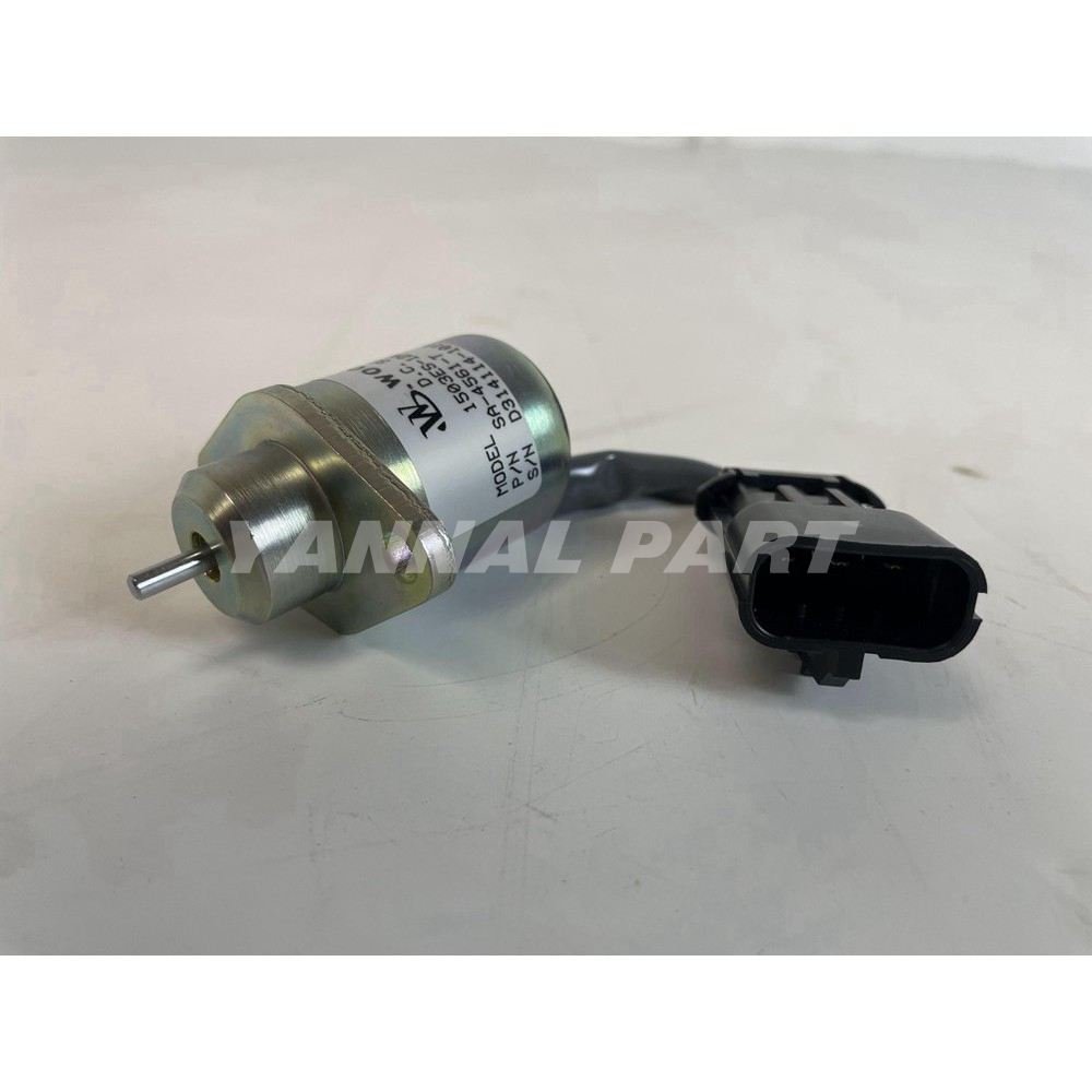 New Shutdown Solenoid 19090-17874 For Kubota Excavator Engine Spare Parts