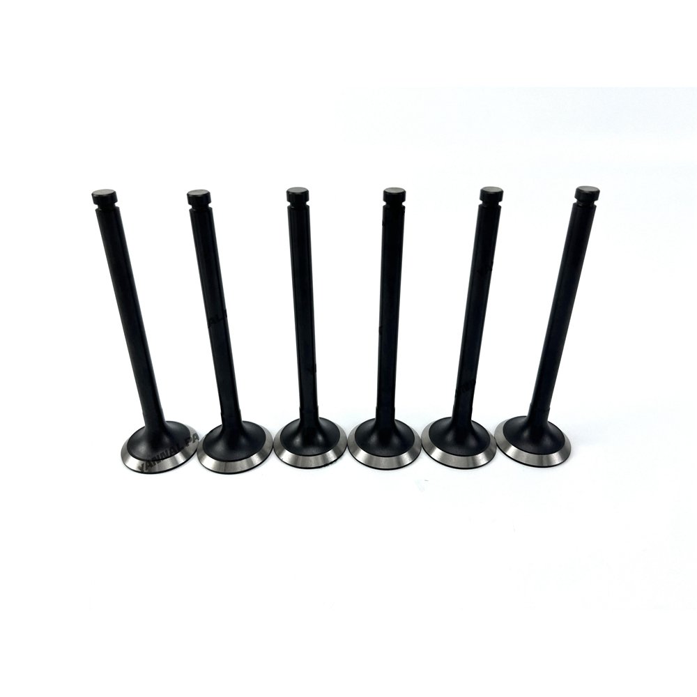 6 PCS Exhaust Valve For Nissan FD6 Engine Part