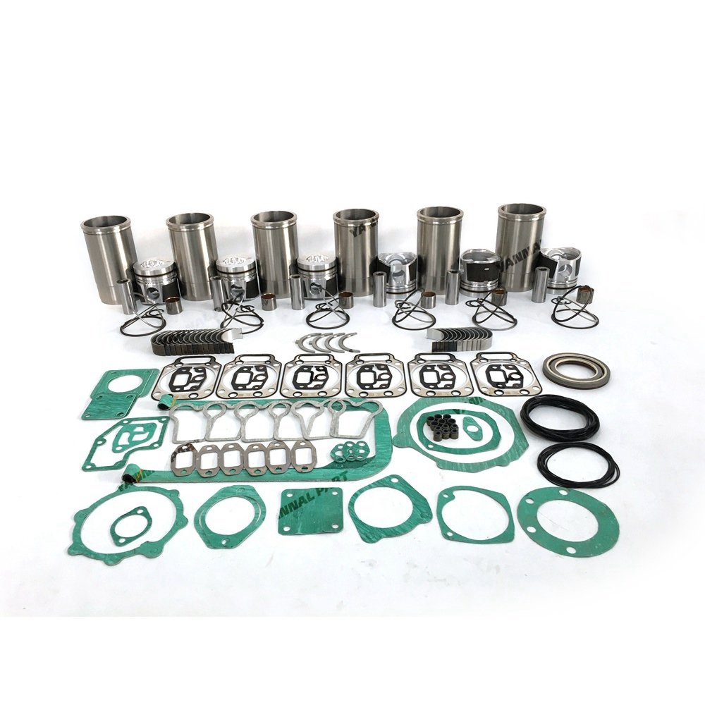 6x For Nissan Overhaul Rebuild Kit With Gasket Set Bearing TD226B-6G Engine Part