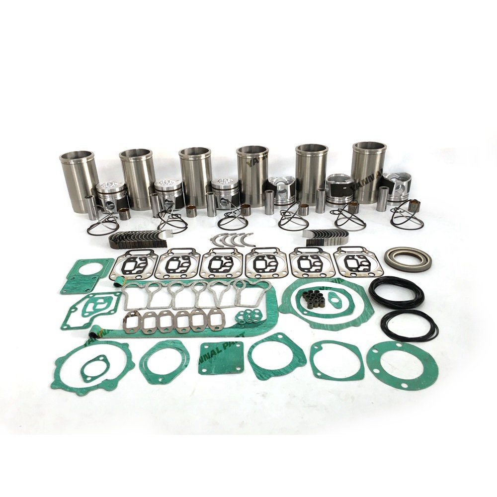 6x For Nissan Overhaul Rebuild Kit With Gasket Set Bearing TD226B-6G Engine Part