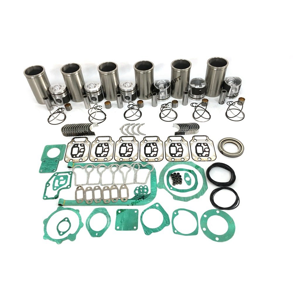 6x For Nissan Overhaul Rebuild Kit With Gasket Set Bearing TD226B-6G Engine Part