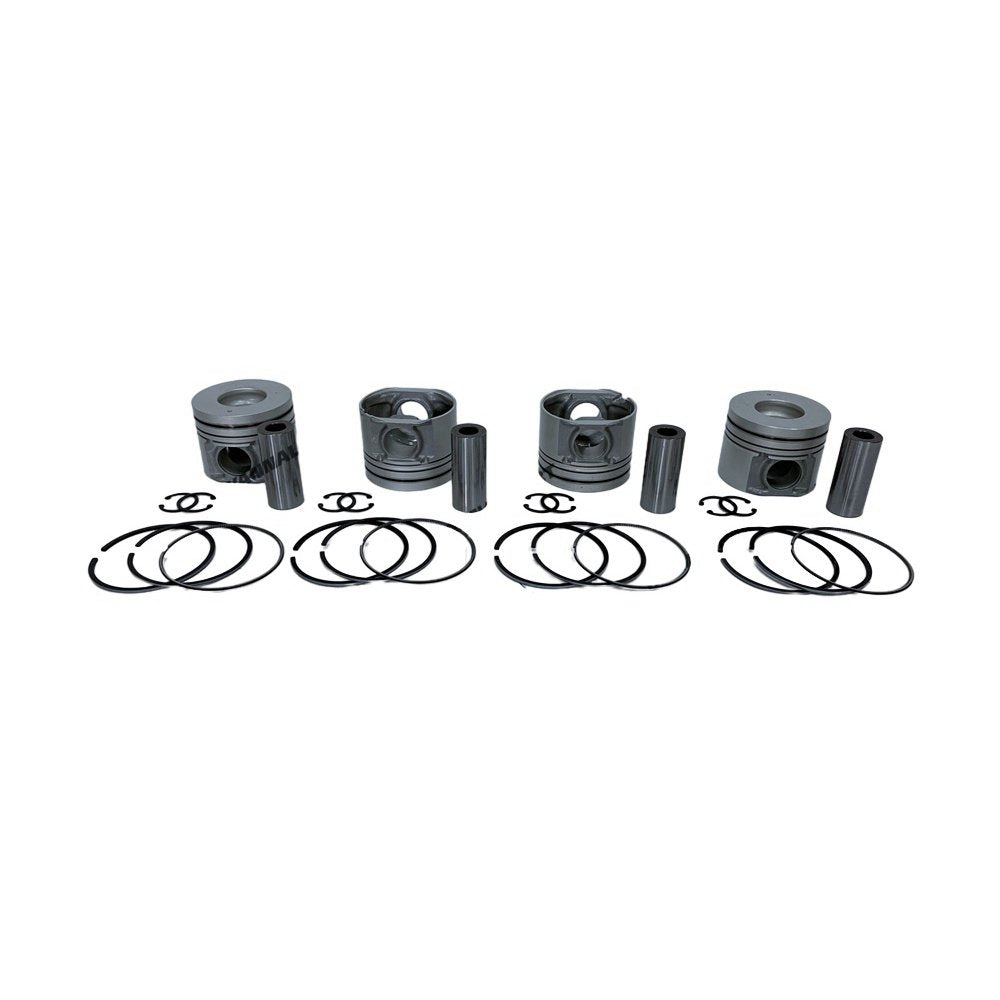 4x For Nissan Piston With Rings Set ZD30 Engine Spare Parts