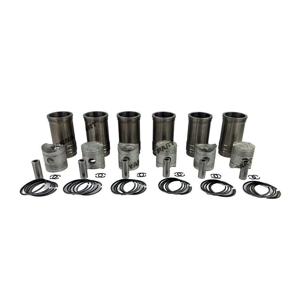 6x DM100 Engine Overhaul Liner Kit For Hino diesel Engine