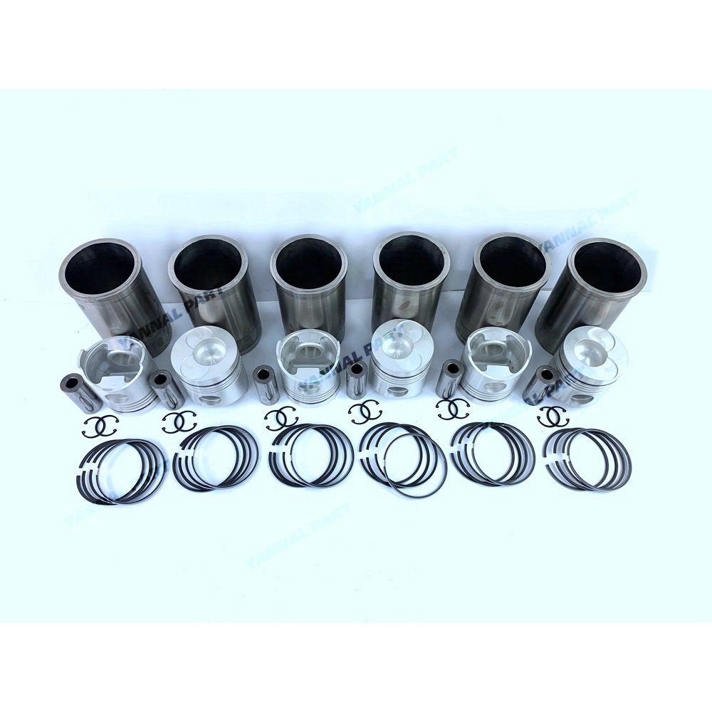 6x EL100 Engine Overhaul Liner Kit For Hino diesel Engine