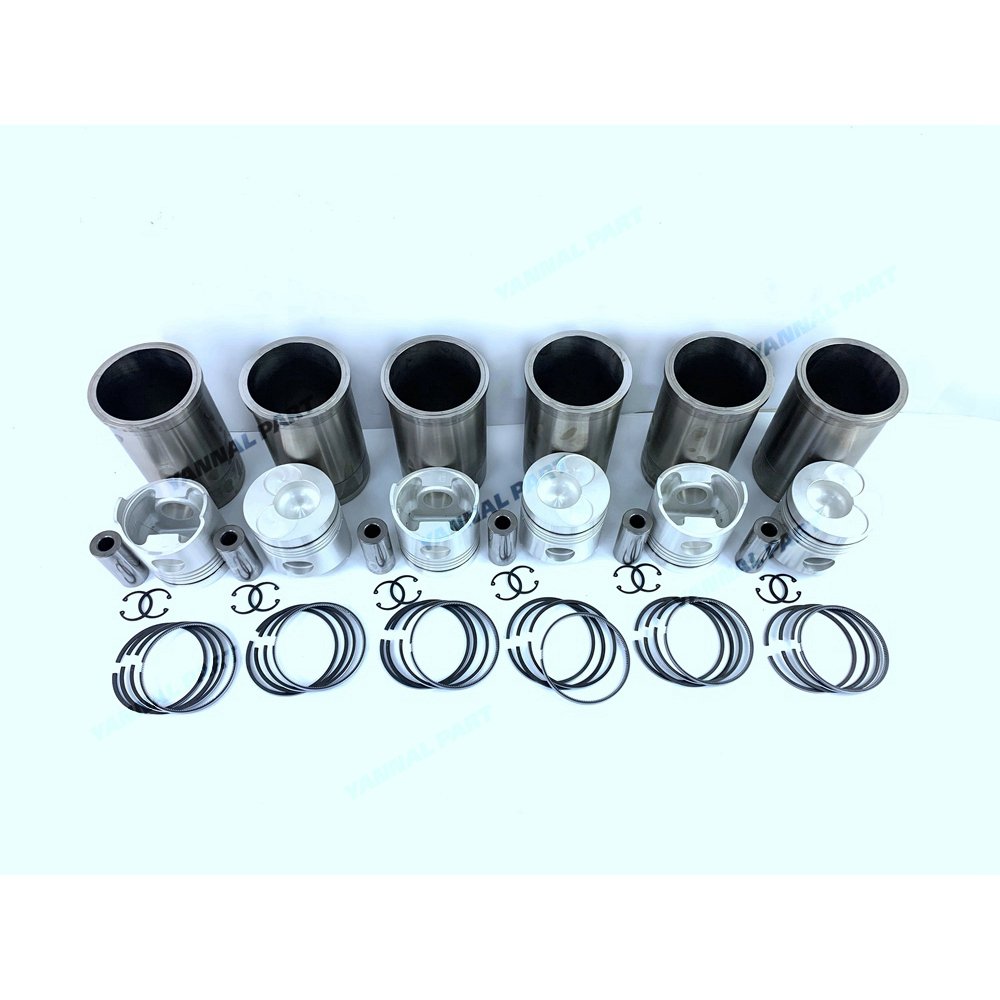 6x EL100 Engine Overhaul Liner Kit For Hino diesel Engine