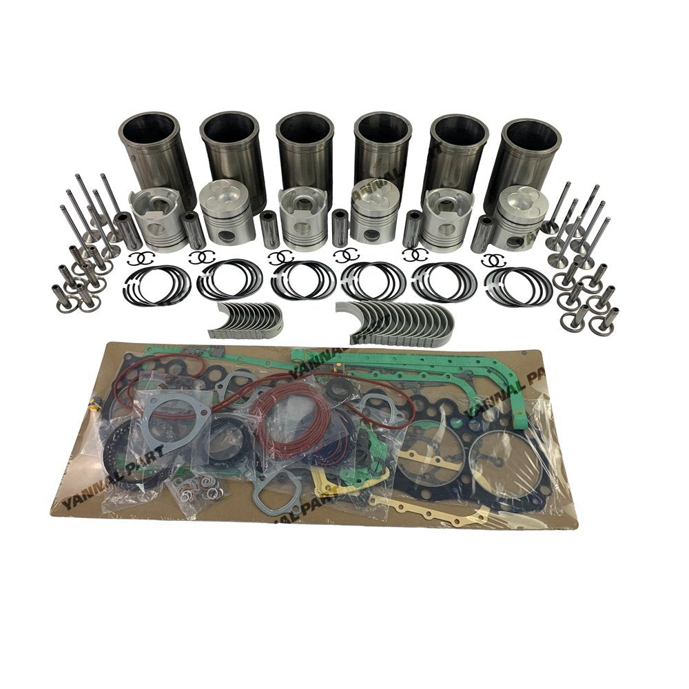 6x EL100 Engine Overhaul Rebuild Kit For Hino diesel Engine