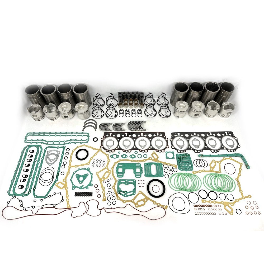 F17E Overhaul Rebuild Kit With Gasket Set Bearing For Hino Excavator Engine