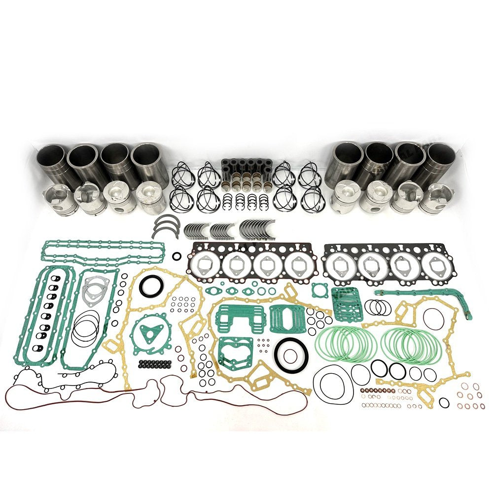 F17E Overhaul Rebuild Kit With Gasket Set Bearing For Hino Excavator Engine