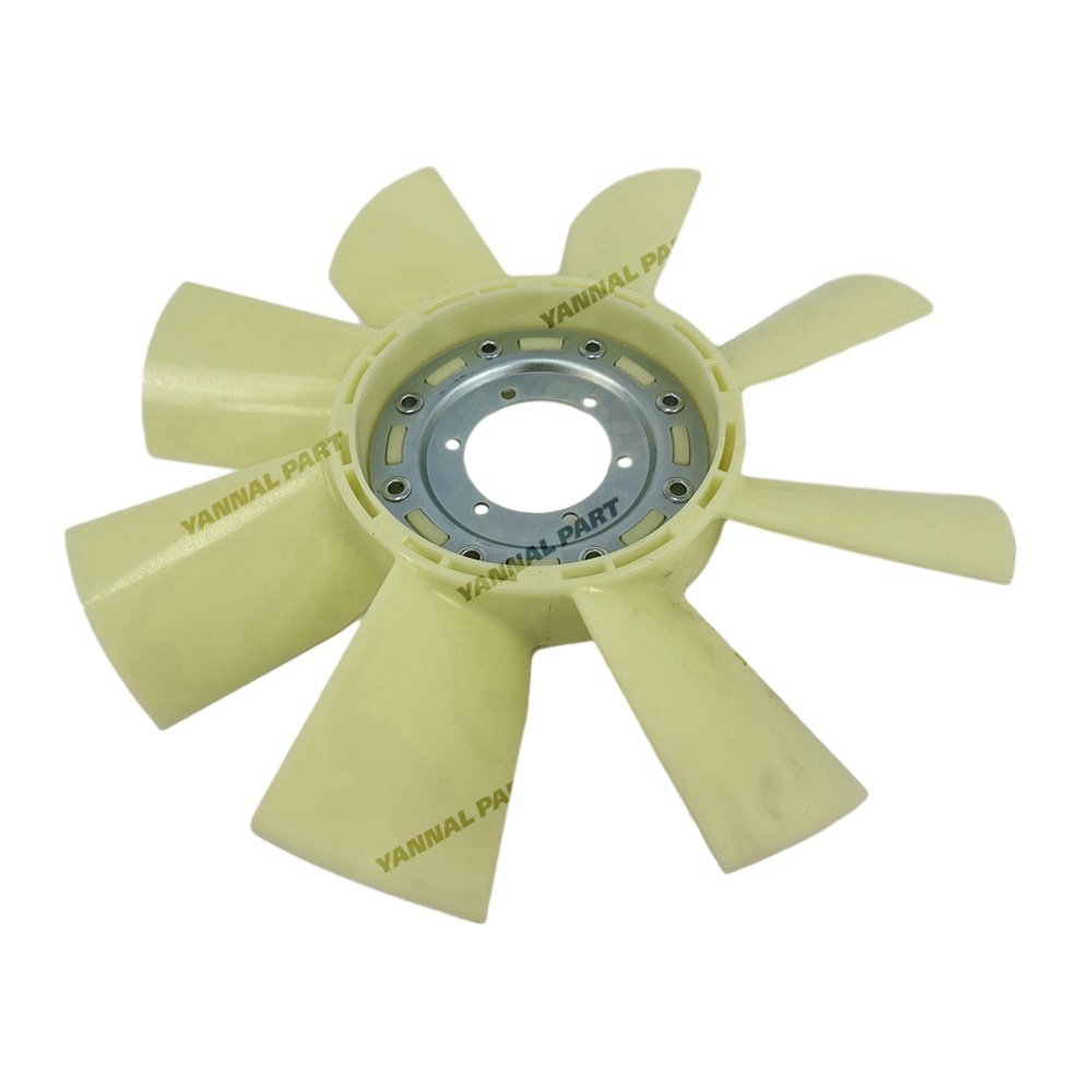 W06D Fan Blade 1.64E 144 8 blades 6 holes For Hino Excavator Engine