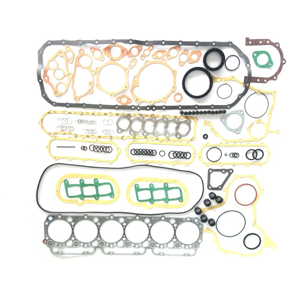 For Hino W06E Full Gasket Kit--Asbestos Diesel forklift Excavator Engine