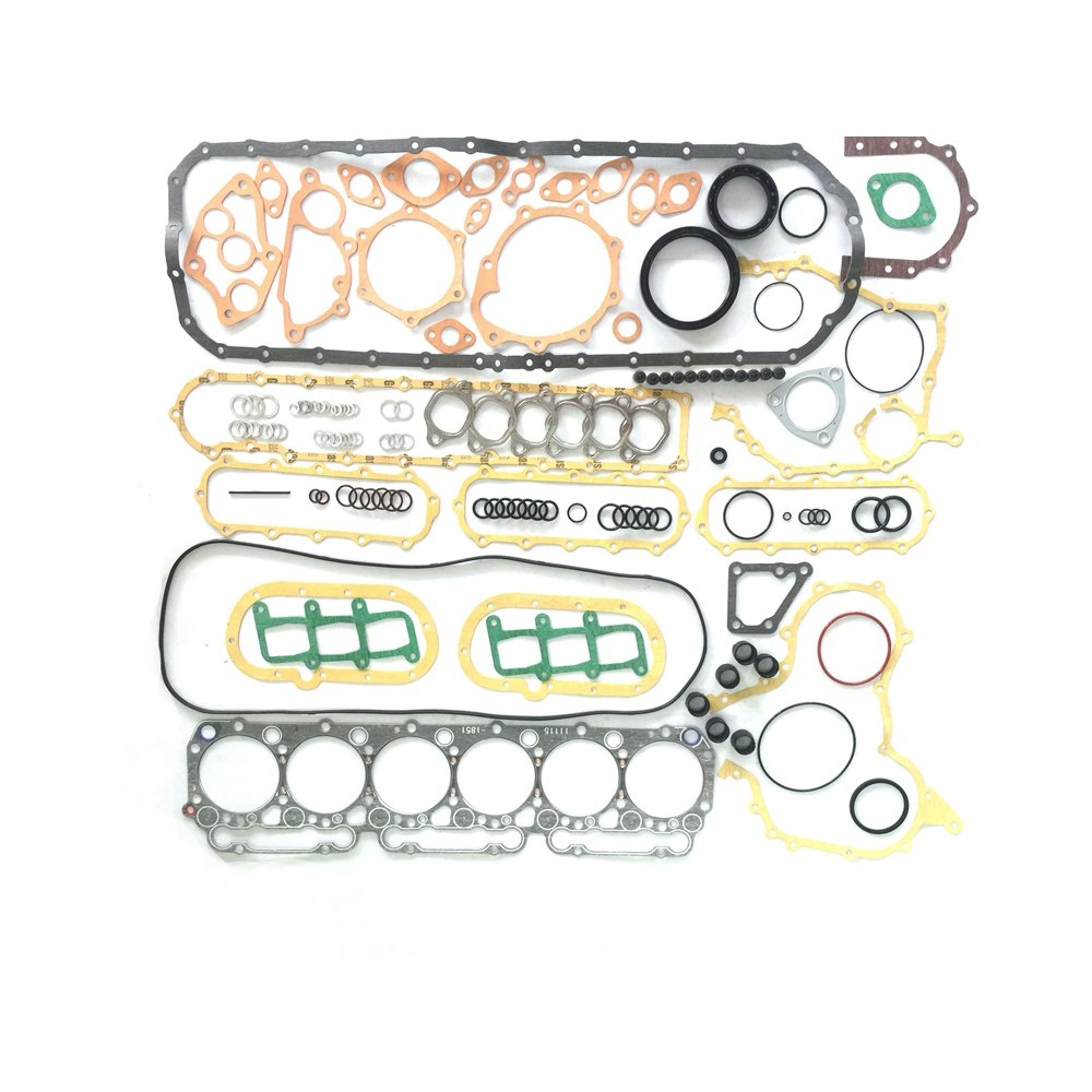 For Hino W06E Full Gasket Kit--Asbestos Diesel forklift Excavator Engine