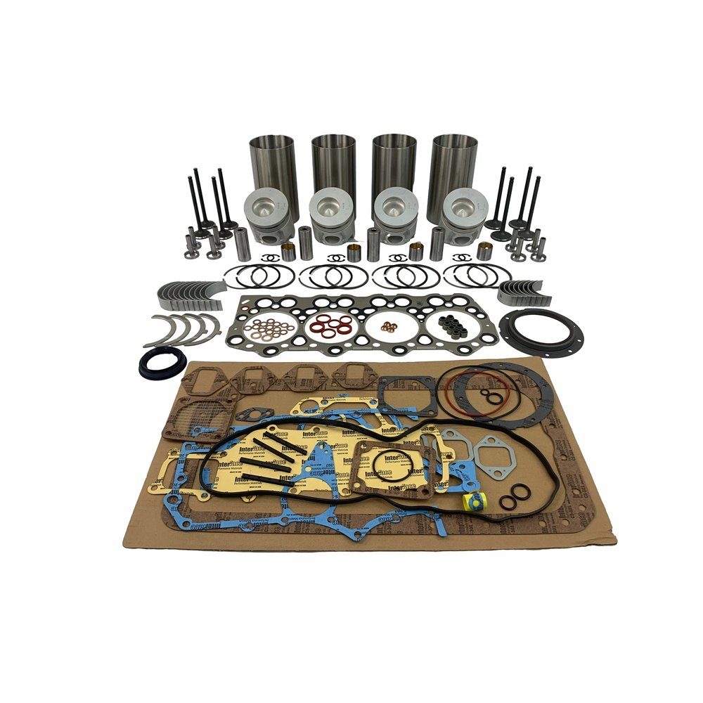 For Mitsubishi 4D34T 3.9L Overhaul Rebuild Kit For Trucks Excavator