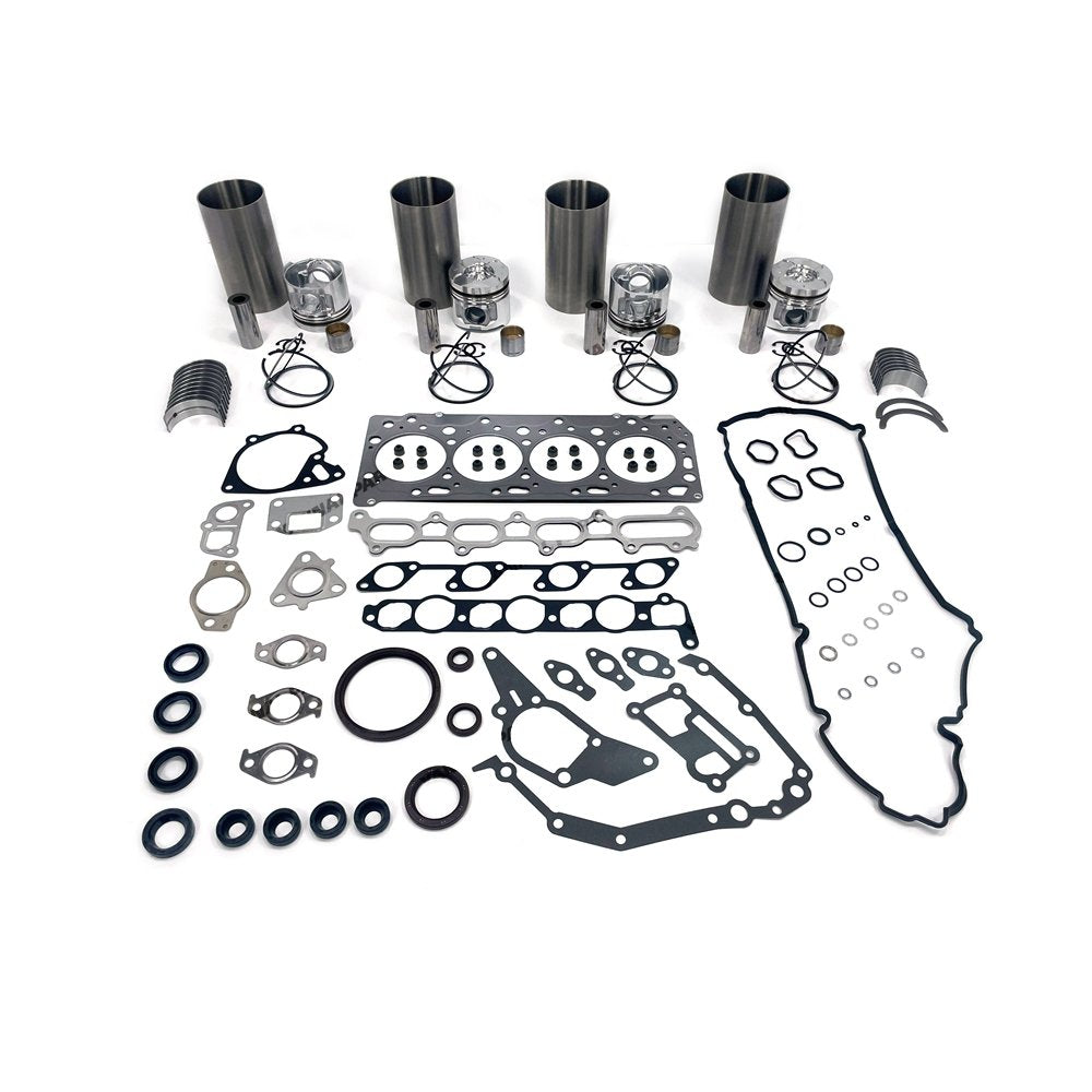 Engine Overhaul Rebuild Kit With Gasket Bearing Set For Mitsubishi 4D56 Engine