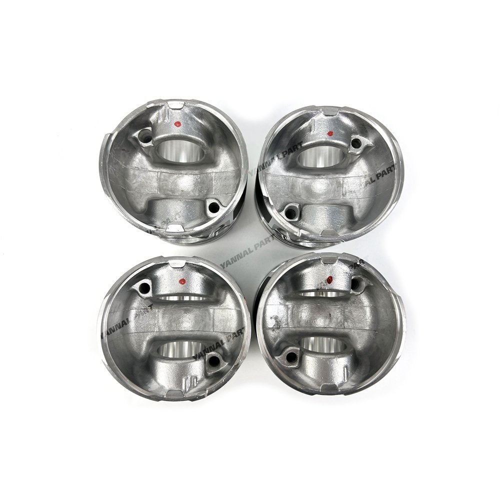 4 PCS R1110594 L1110A593 Piston For Mitsubishi 4D56-DI Engine Part