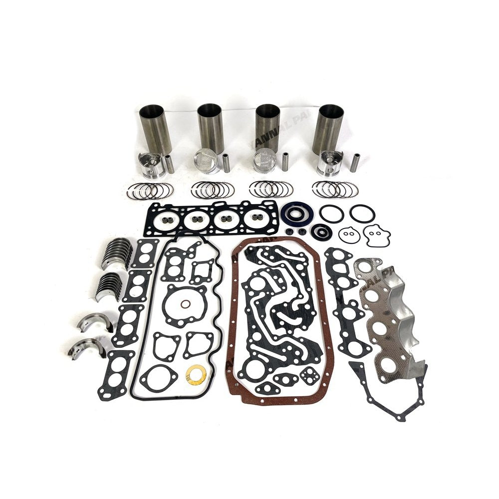 4x 4G33 Overhaul Rebuild Kit With Gasket Set Bearing For Mitsubishi diesel engin