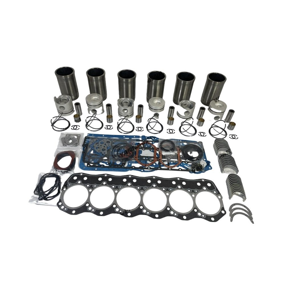 Rebuild Overhaul Kit With Gasket Set Bearing For Mitsubishi 6D15 Diesel Engine