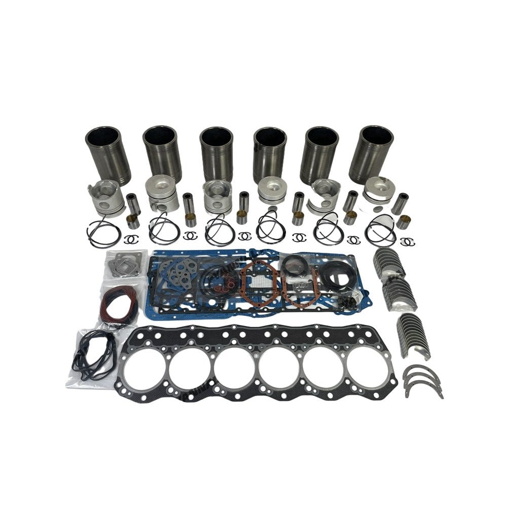 Rebuild Overhaul Kit With Gasket Set Bearing For Mitsubishi 6D15 Diesel Engine