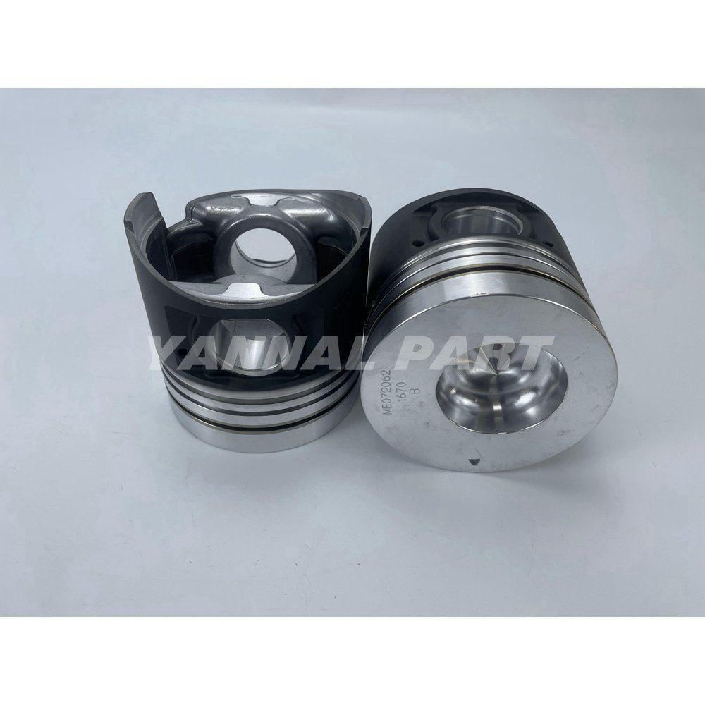 Piston ME072324 Fit For Mitsubishi 6D16 Engine