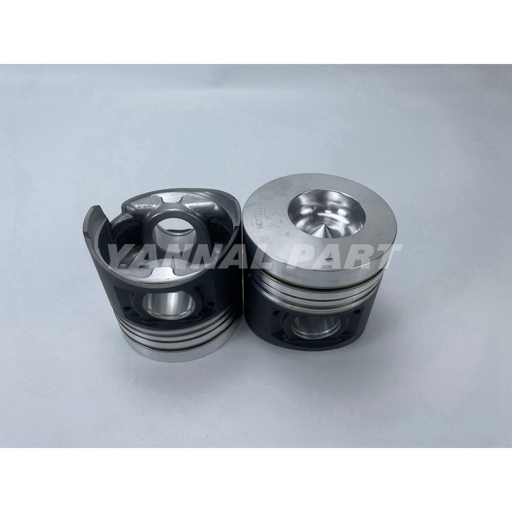 Piston ME072324 Fit For Mitsubishi 6D16 Engine