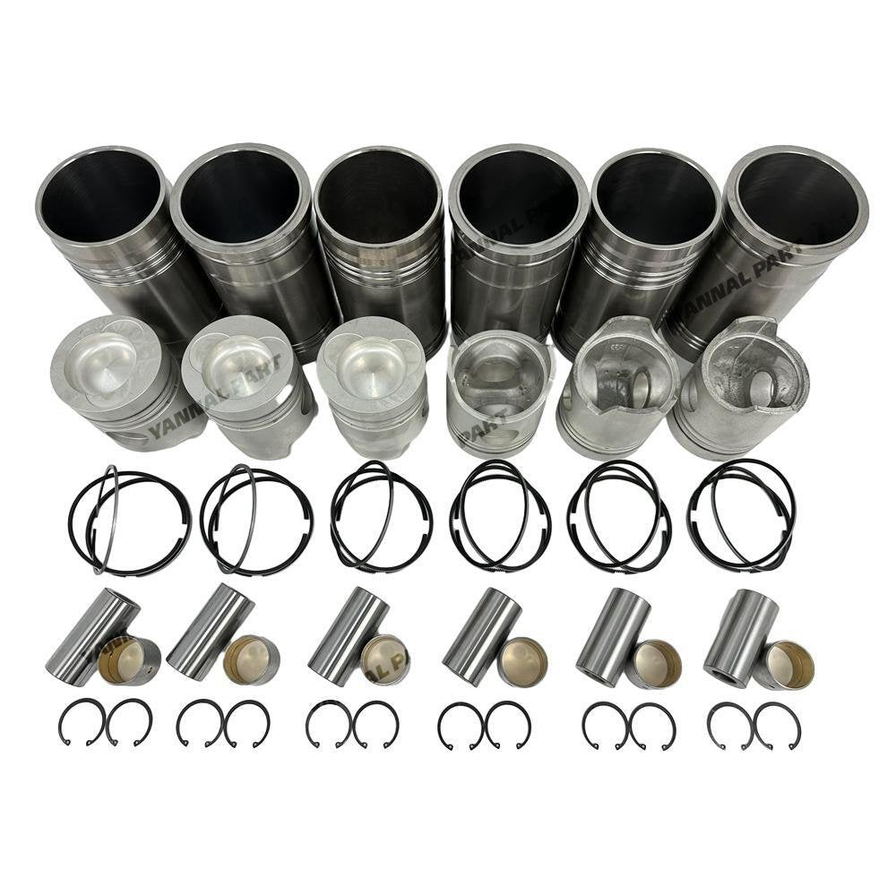 6x Engine Overhaul Rebuild Kit For Mitsubishi 6D22 Engine Parts