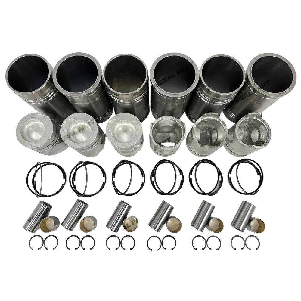 6x Engine Overhaul Rebuild Kit For Mitsubishi 6D22 Engine Parts