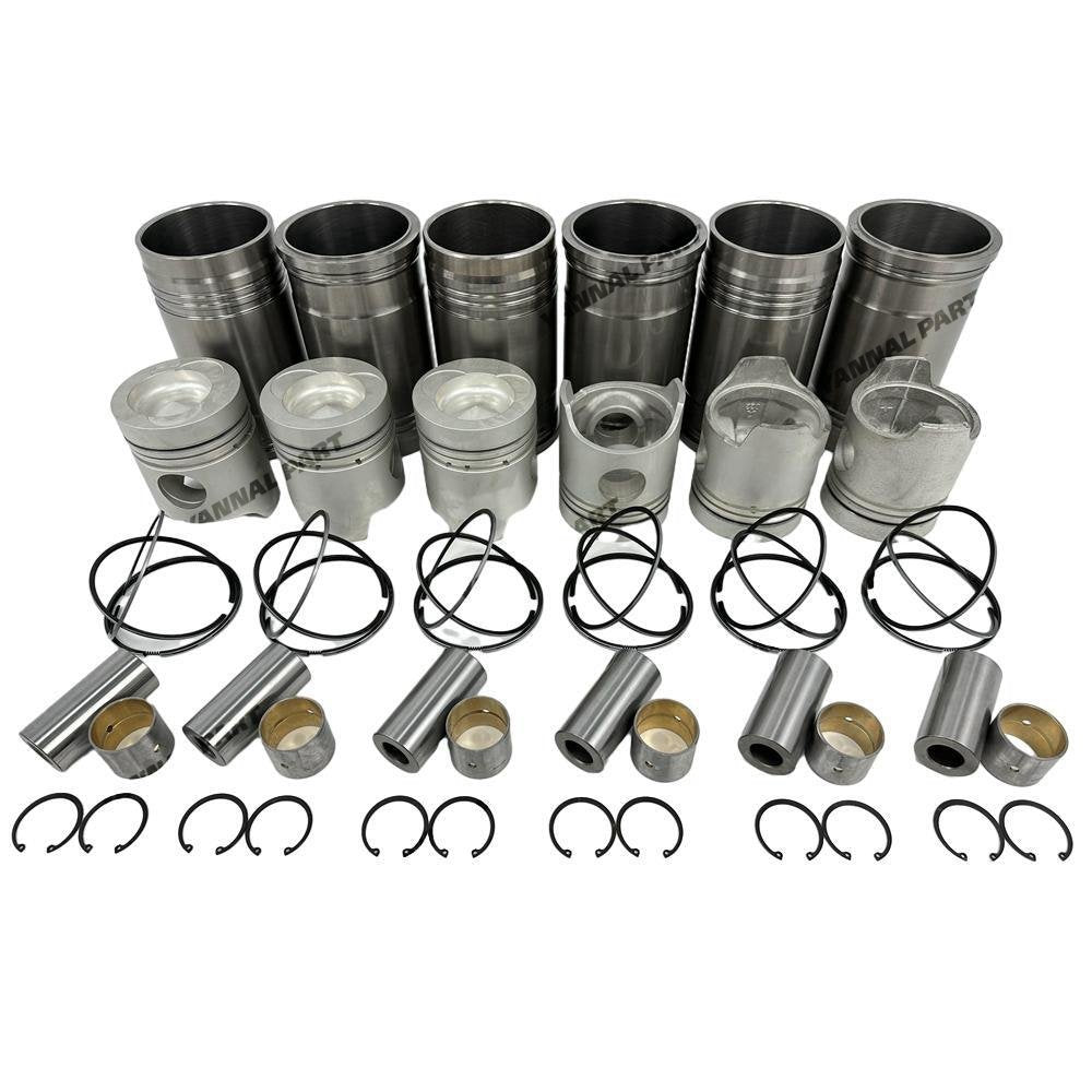 6x Engine Overhaul Rebuild Kit For Mitsubishi 6D22 Engine Parts