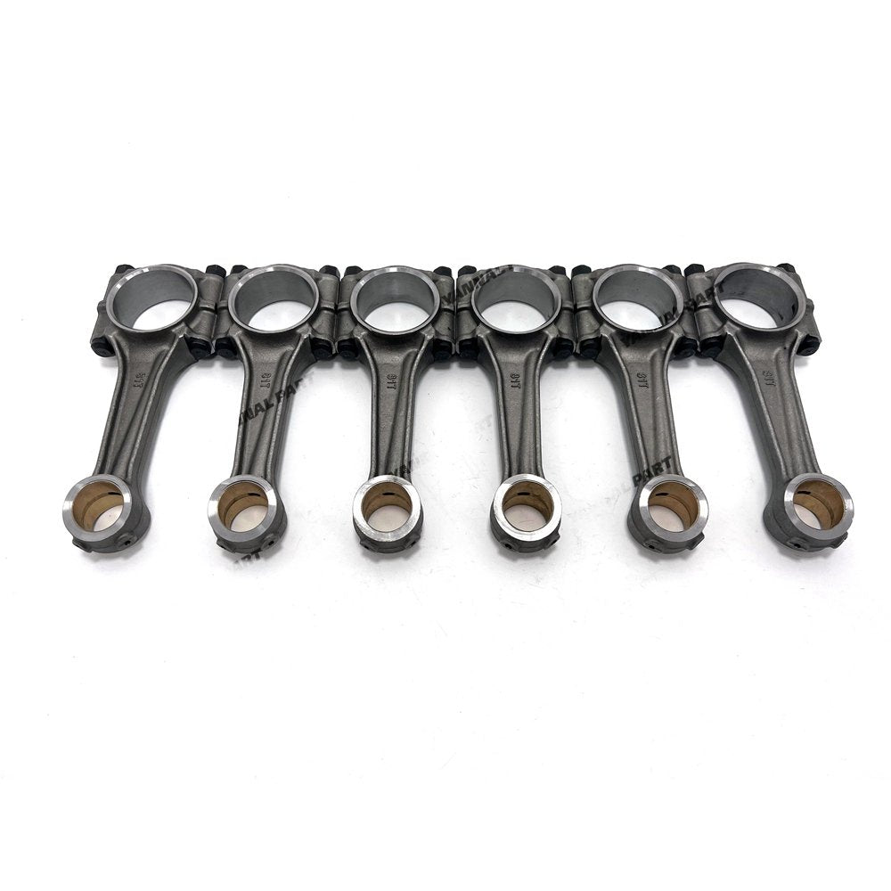 6 PCS Connecting Rod Fit For Mitsubishi 6D31 Engine