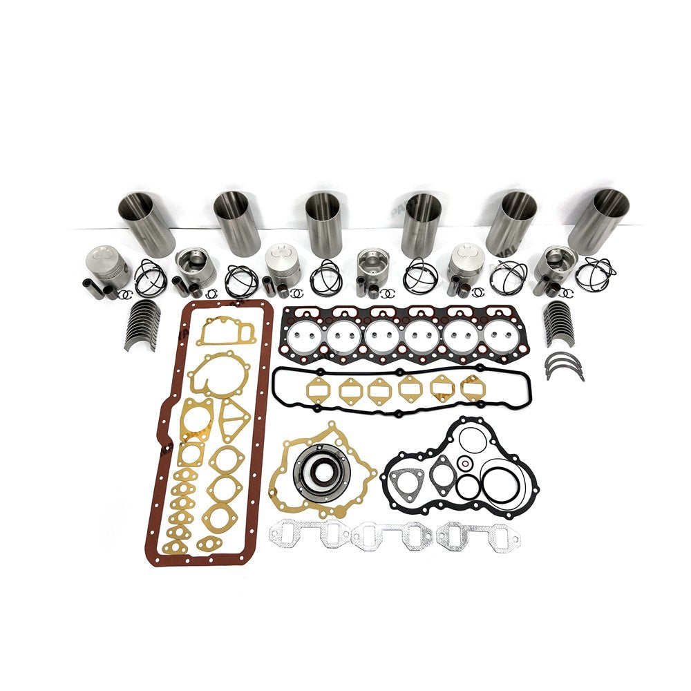 Engine Overhaul Rebuild Kit With Gasket Bearing Set For Mitsubishi 6DR5 Engine