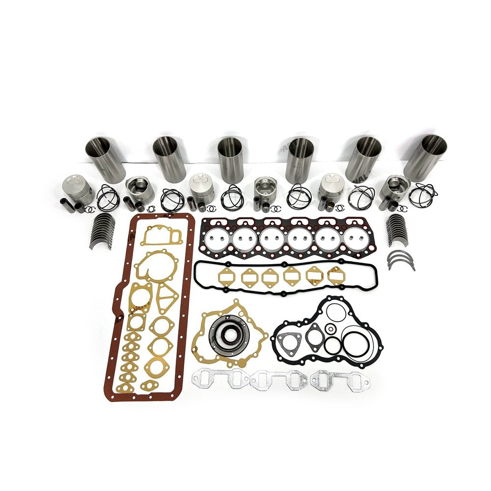 Engine Overhaul Rebuild Kit With Gasket Bearing Set For Mitsubishi 6DR5 Engine