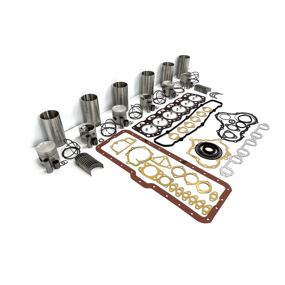 Engine Overhaul Rebuild Kit With Gasket Bearing Set For Mitsubishi 6DR5 Engine