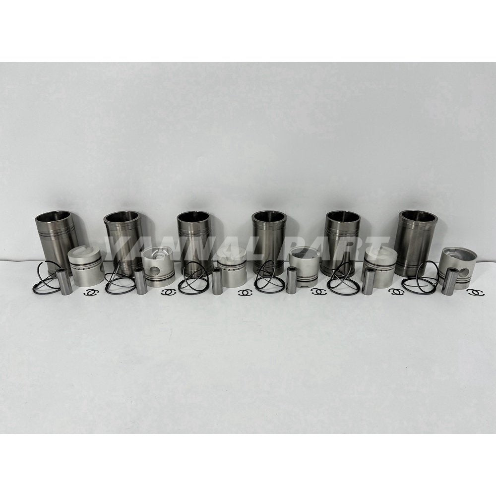 Cylinder Liner Kit Fit For Mitsubishi 6DS70 Engine