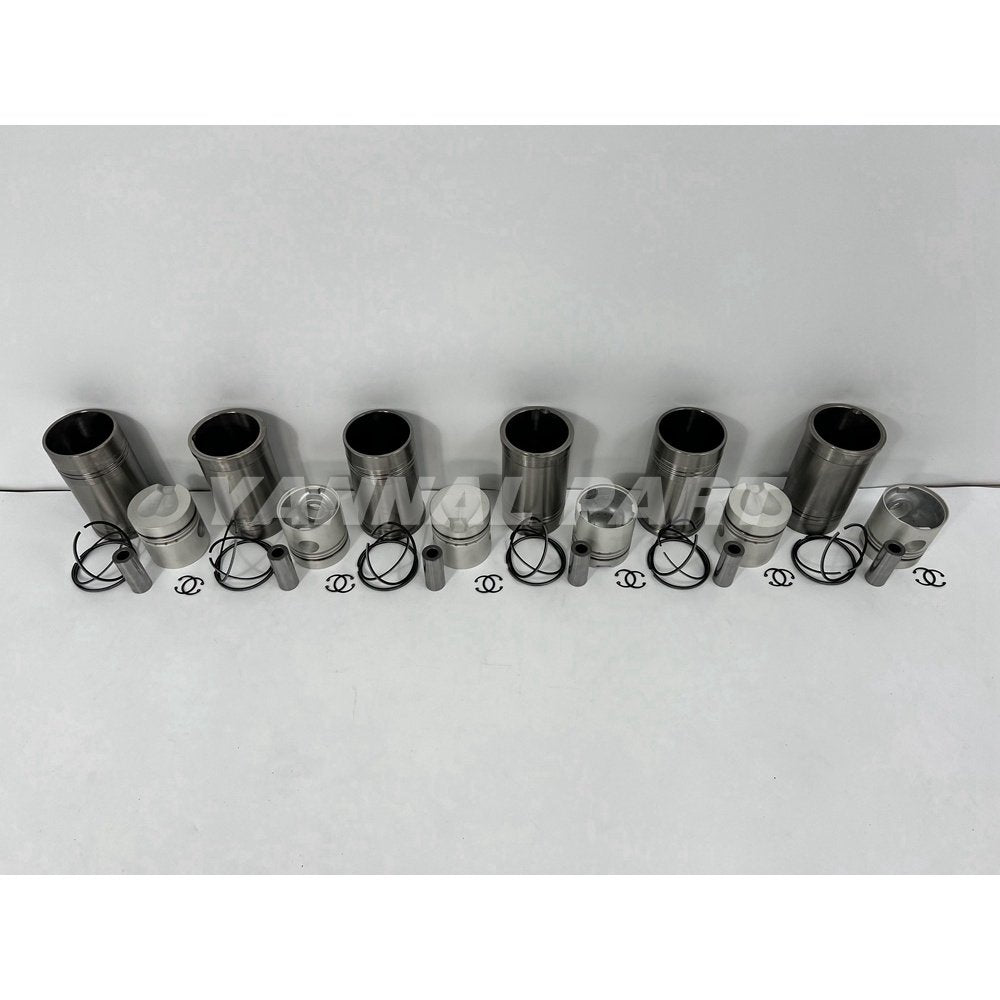 Cylinder Liner Kit Fit For Mitsubishi 6DS70 Engine