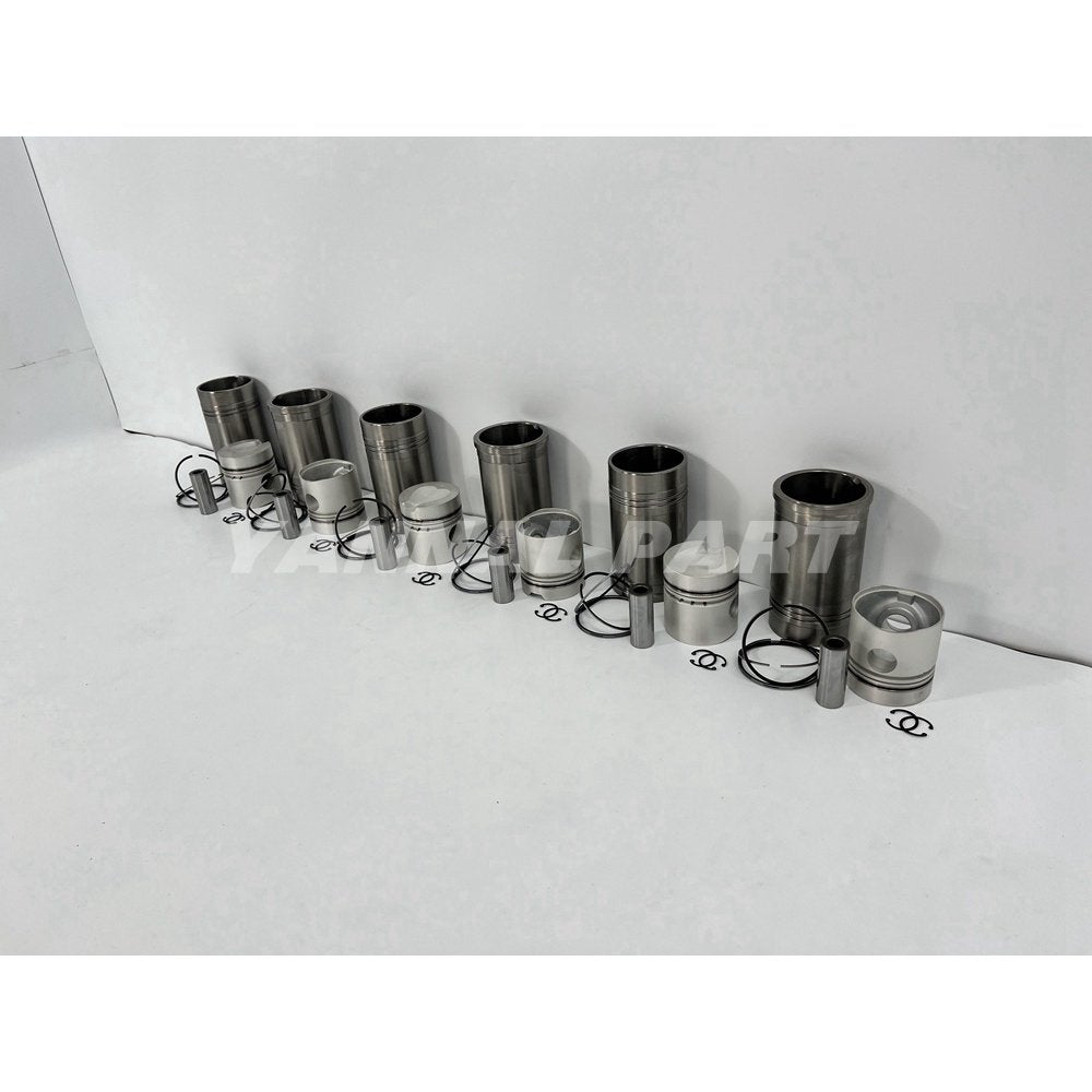 Cylinder Liner Kit Fit For Mitsubishi 6DS70 Engine