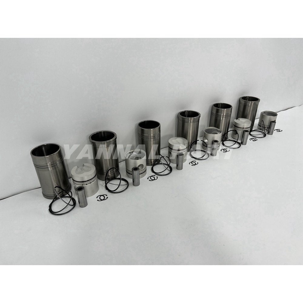 Cylinder Liner Kit Fit For Mitsubishi 6DS70 Engine