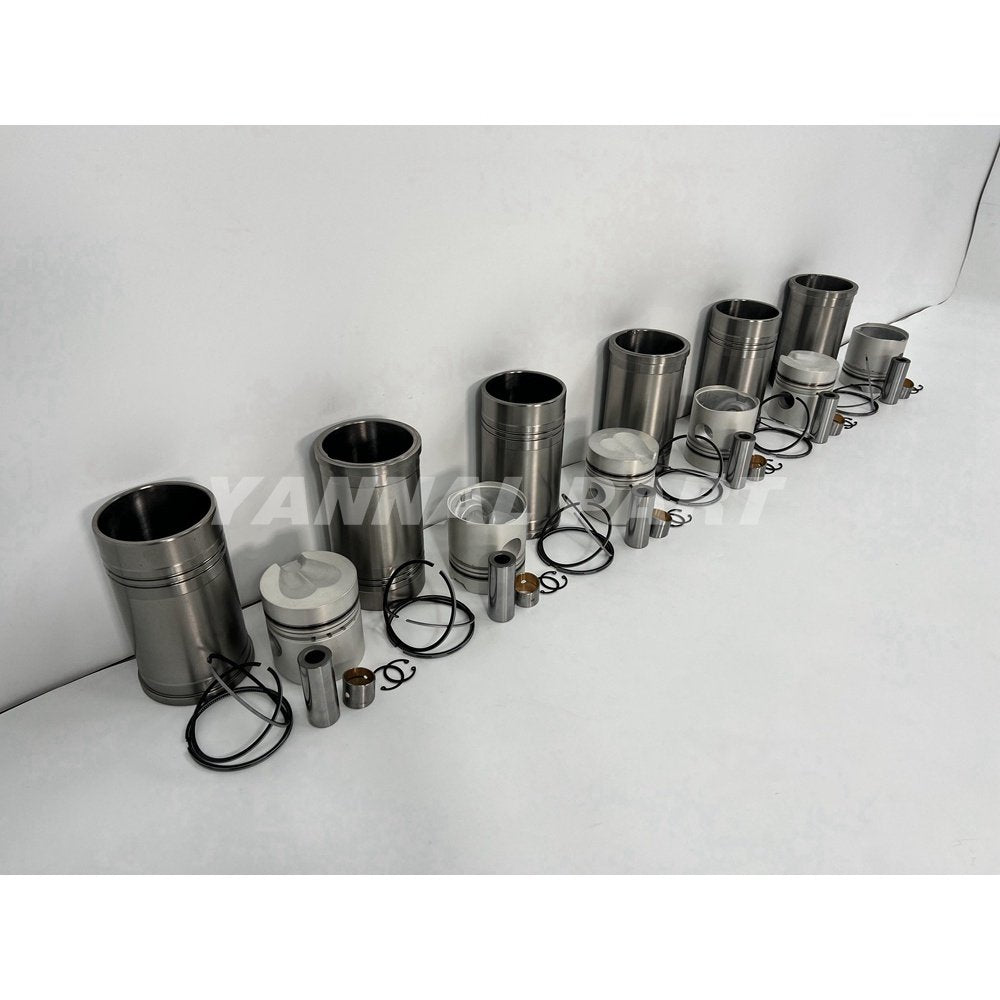 Cylinder Liner Kit Fit For Mitsubishi 6DS70 Engine