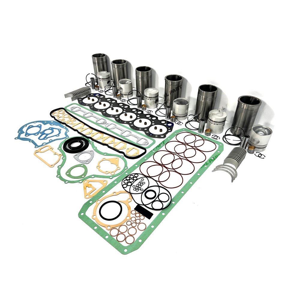 Engine Overhaul Rebuild Kit With Gasket Bearing Set For Mitsubishi 6DS70 Engine