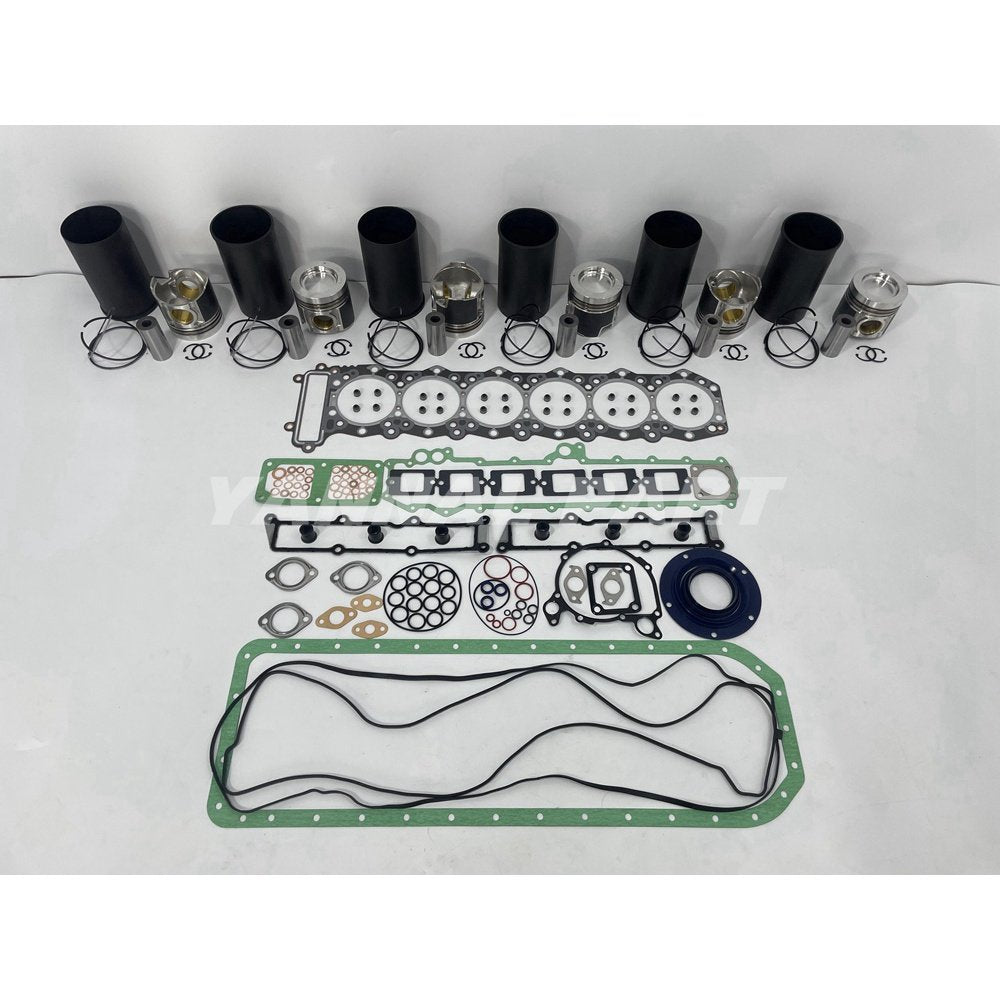 Overhaul Kit With Gasket Set Fit For Mitsubishi 6M60 Engine