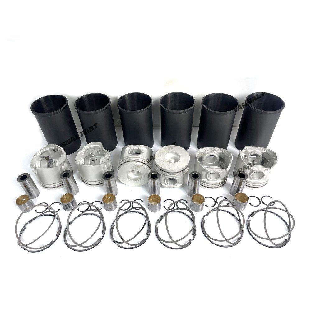 6x 6M61 Engine Overhaul Liner Kit For Mitsubishi diesel Engine