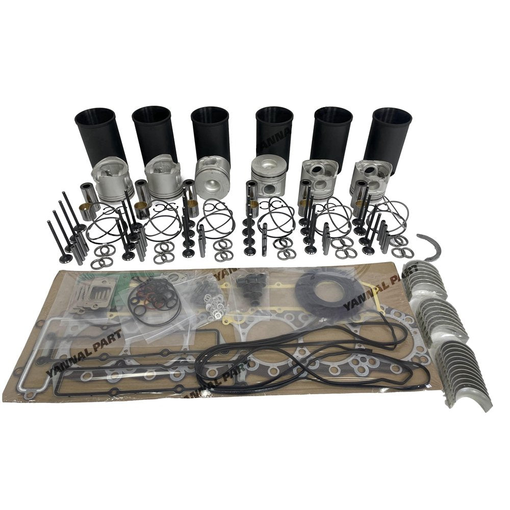 6x 6M61 Engine Overhaul Rebuild Kit For Mitsubishi diesel Engine