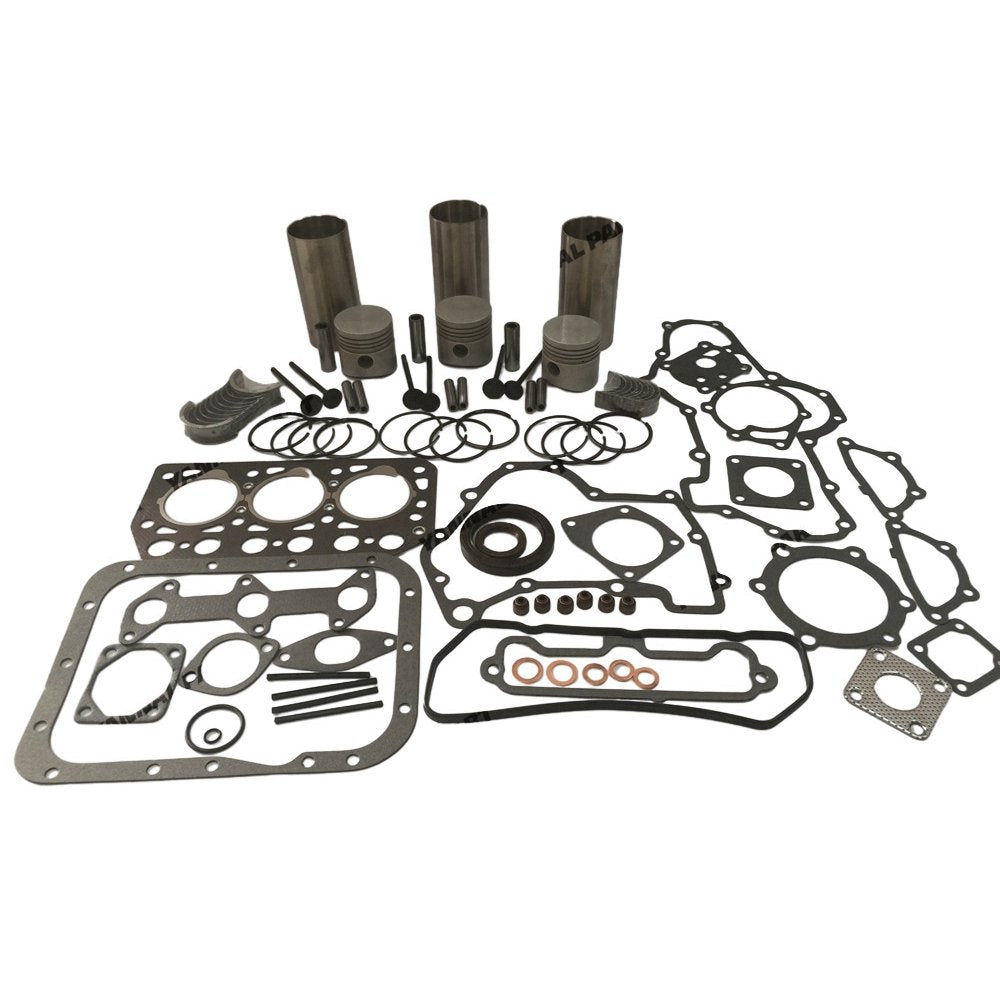 K3C Engine Overhaul Rebuild Kit For Mitsubishi Mini Tractor MT1601